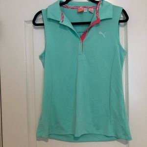 Light blue puma tank top